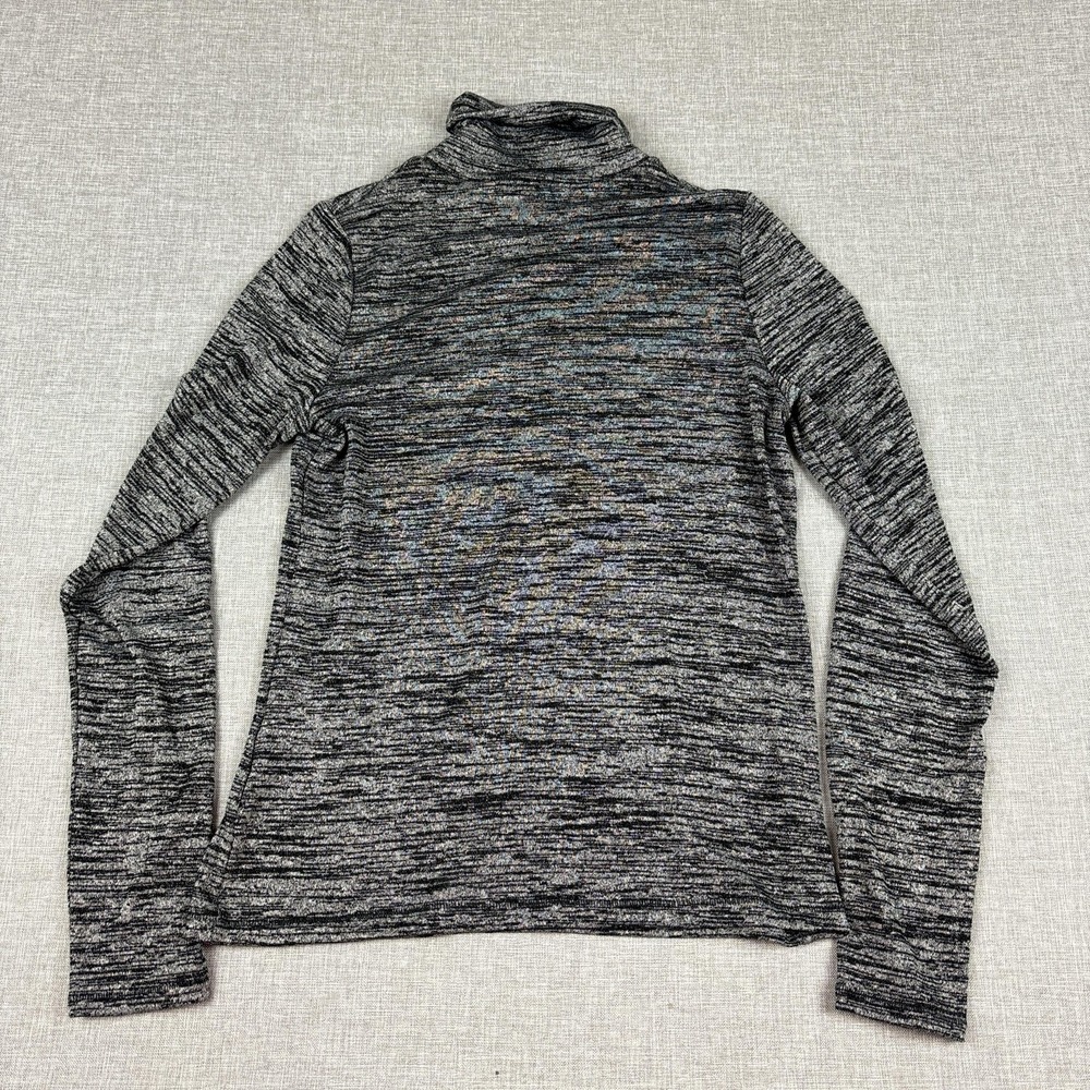 Rag & Bone Sweater Womens Large‎ Gray Turtleneck Pullover Lightweight Stretch - Picture 8 of 9